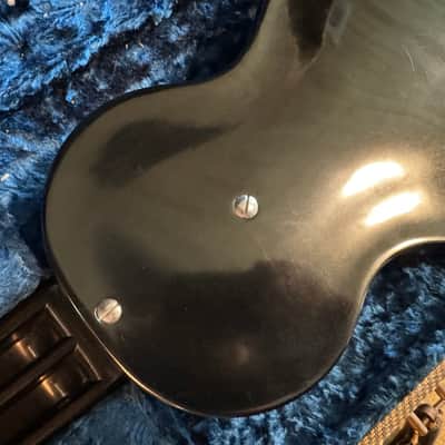 Rickenbacker Electro Model B Lap Steel 1940s Black Bakelite with White Plates with 1930s Matching Amp image 14