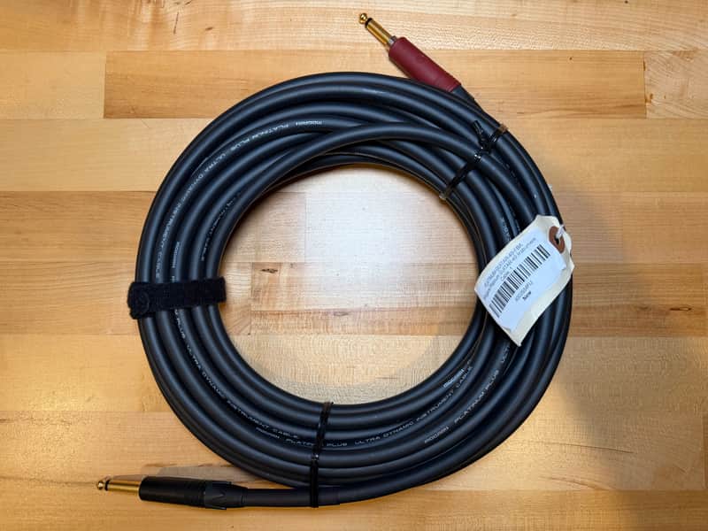 Mogami Platinum Guitar-40 1/4" TS to 1/4" TS - 40' 2010s - Standard image 1