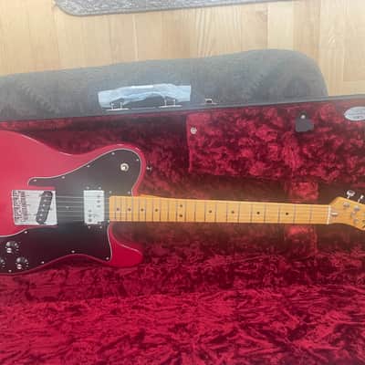 Fender Wildwood Thin Skin 1972 Telecaster Custom 2018 - Crimson Transparent image 1