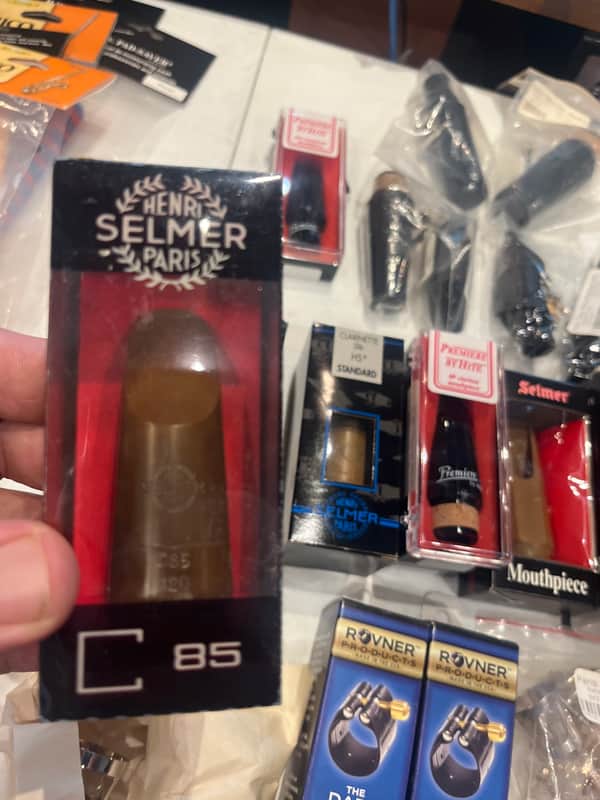 Selmer Paris C85 120 Eb Soprano Clarinet Hard Rubber Mouthpiece image 1