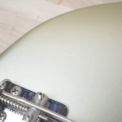 Fender JB-62 Jazz Bass Reissue 2010 Inca Silver Aged Made in Japan MIJ w/ Bag image 9
