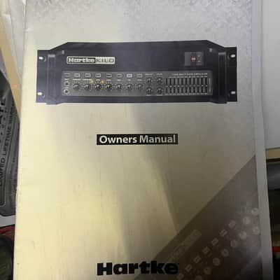 Hartke HAK100 Kilo 1000 Watt Tube Bass Amp Head - Mid 2000s image 2