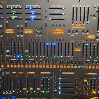Behringer ARP 2600 Semi-Modular Analog Synthesizer ( 2020 ) +BONUS STAND ..with 3 VCOs and Multi-Mode VCF in 8U Rack-Mount Format image 4