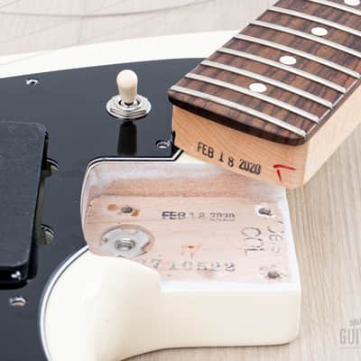 2020 Fender American Professional Jazzmaster Olympic White, Mastery + Lollar w/ Case, Hangtags image 16