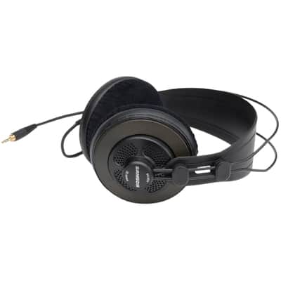 Samson SR850 SR Series Semi-Open Back Over-ear Studio Headphones - NEW Black image 2