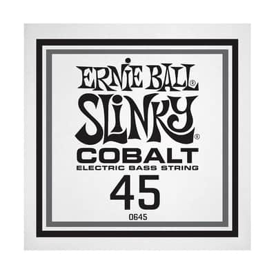 Ernie Ball P10645 .045 Cobalt Wound Electric Bass String (Single)