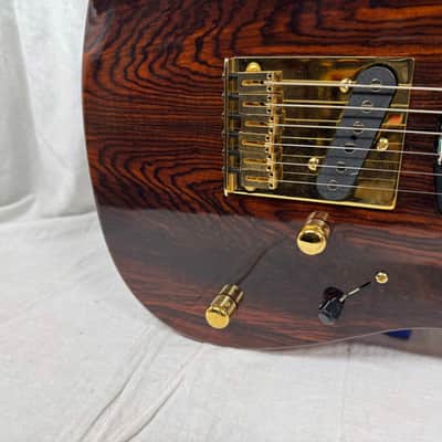 Warmoth Singlecut T-style Guitar by Houston Electric Guitar Jerry DeLue image 4