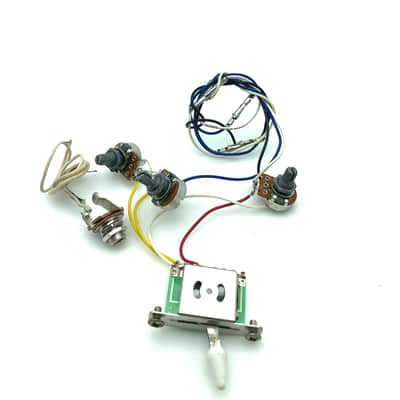Vintage Fender MIJ 5-Way Stratocaster Wiring Harness - White - 1980’s-90’s image 1
