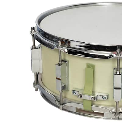 Used Jenkins-Martin Blaemire 50th Anniversary 5x14 Spun Fiberglass Snare Drum White with Gig Bag image 5