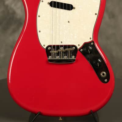all original 1964 Fender Pre-CBS Musicmaster II RED image 1