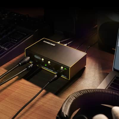 SONICAKE USB Audio Interface Podcast Mixer with Analogue Preamp 48V Phantom Power Recording Podcasting and Streaming Equipment with XLR and Line Inputs for MAC and PC USB-C Plug and Play(U.S. domestic inventory) image 7