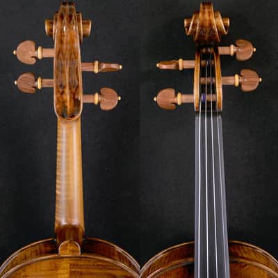 Master Violin Guarneri del Gesu 1743 Cannone Violin Outstanding Sound No.W80 image 3