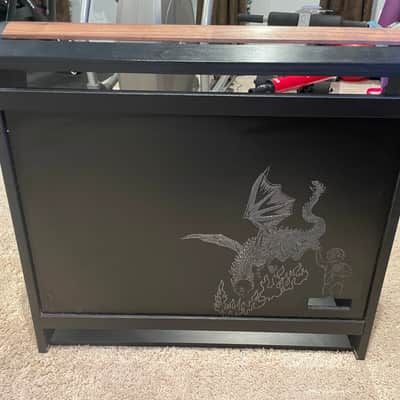 Needham Woodworks Eurorack Case 16U 120HP 2020's - Black and Wood image 5