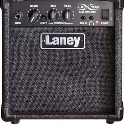 Laney LX10B 10W Bass Combo Amplifier With 5" Speaker 2-Band EQ Aux In and Headphone Output for Practice image 2
