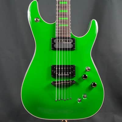 Schecter Kenny Hickey C-1 Electric Guitar w/ Sustainiac - Steele Green (221) image 1