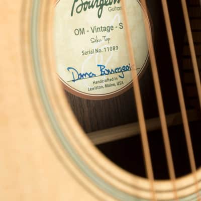 Bourgeois OM Vintage S - Ebony - Natural image 8