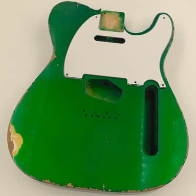 Nitro Lacquer Aged Reliced S-Style or T-Style Vintage Custom Guitar Body image 8