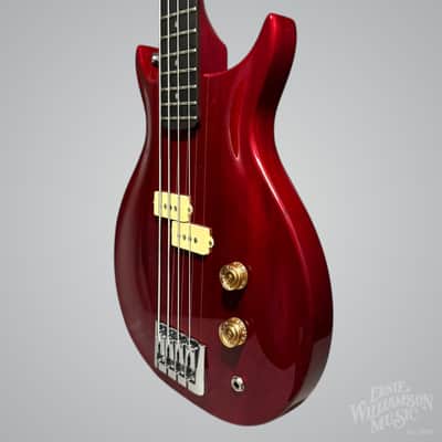 Washburn SB4R Scavenger '78 Electric Bass w/Gigbag. Trans Red image 4