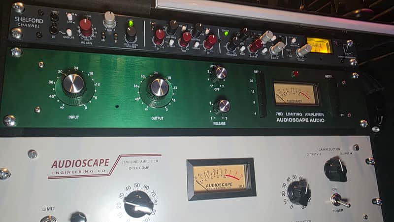 AudioScape 76D FET Compressor — Special Edition Evergreen — Excellent Condition - Evergreen image 1