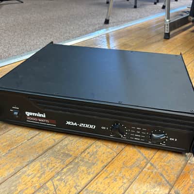 Gemini XGA-2000 Professional 2000-Watt Rackmount Power Amp image 2