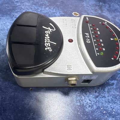 Fender PT-10 Chromatic Tuner Pedal 2000s Silver image 3