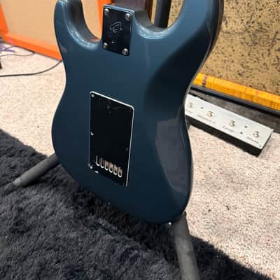 Warmoth Strat 2019/2022 - Charcoal Frost 28 5/8" Scale Wenge Neck, Bocote Fretboard - Evertune image 10