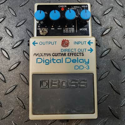 Boss DD-3 Digital Delay with Analogman High Cut Mod | Reverb