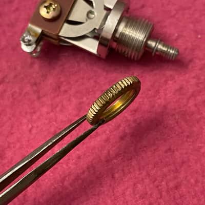 vintage 1993 Gibson Les Paul 3-way switch w/ tip +nut for custom standard deluxe es 335 sg 245 255 330 135 image 8