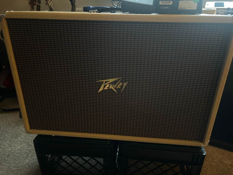 Peavey 212-C 60W 2x12" Cabinet 2010s - Tweed image 1