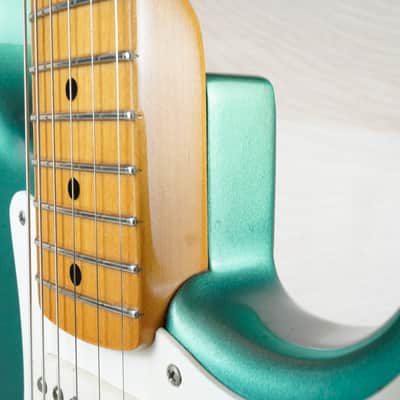 Fender American Vintage '57 Stratocaster Yamano Music 2004 Ocean Turquoise Metallic w/ OHSC image 16