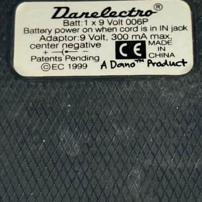 Danelectro Mini Pedal Chromatic Tuner 1999 Purple Food Series image 10