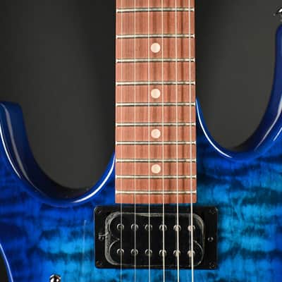 Ibanez GRX70QAL-TBB Transparent Blue Burst #891 image 7