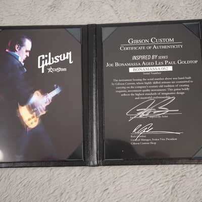 2008 Gibson 'Inspired By' Joe Bonamassa Les Paul Goldtop #062 image 6