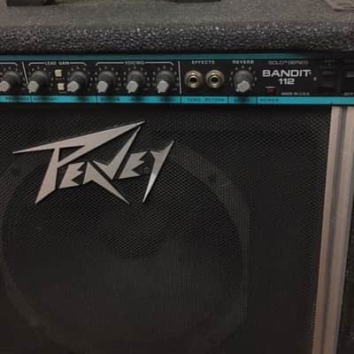 Peavey Bandit 112 Solo Teal Stripe Scorpion image 4