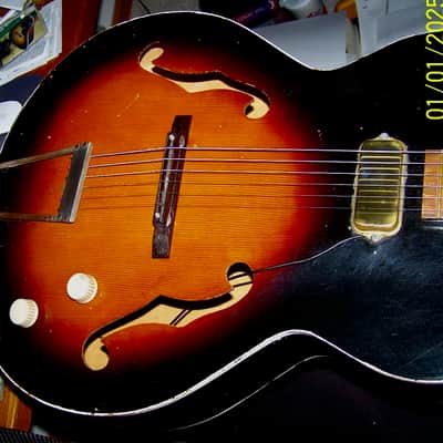 1950's/60's Kay K6533 Hollow Body Electric Guitar image 5