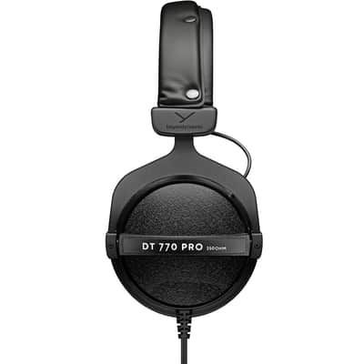 beyerdynamic DT 770 Pro 250 Ohm Studio Reference Headphones Closed Back Black image 3