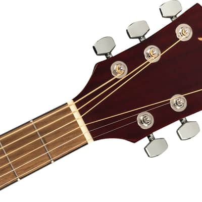 Fender FA-125CE Acoustic Guitar Walnut Fingerboard, Natural image 6