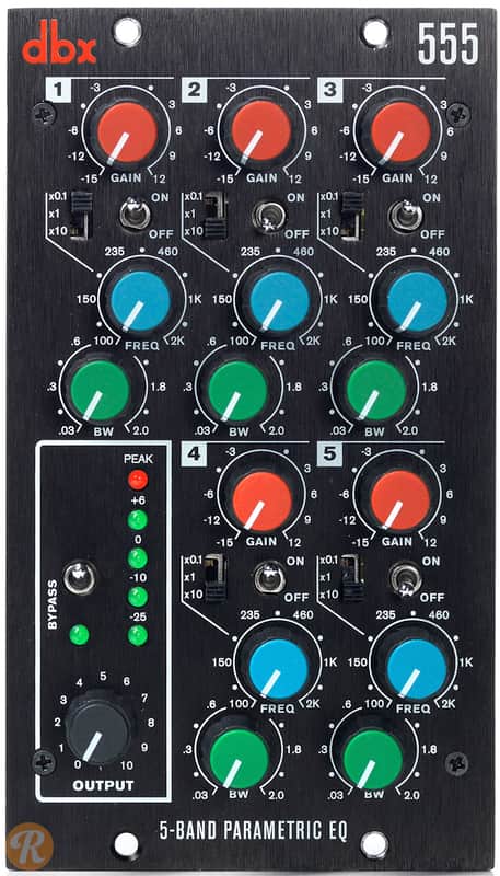 dbx 555 500 Series 5-Band Parametric EQ image 1