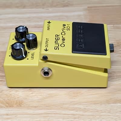 Boss SD-1 Super OverDrive (Silver Label) 1997 - Present - Yellow image 7