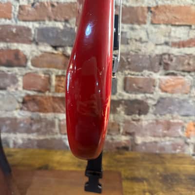 Fender Lead I Electric Guitar w/ OHSC, Candy & Art by John Moisan (1980s - Red) image 18