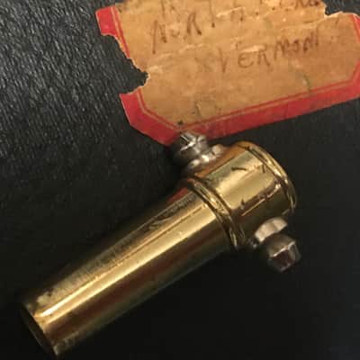 SUMMER DEAL MARTIN 1926 HANDCRAFT DANSANT NICE SILVER TRUMPET SERVICED COMP. NICE VALVES MARTIN CASE MPC & ADAPTOR image 17