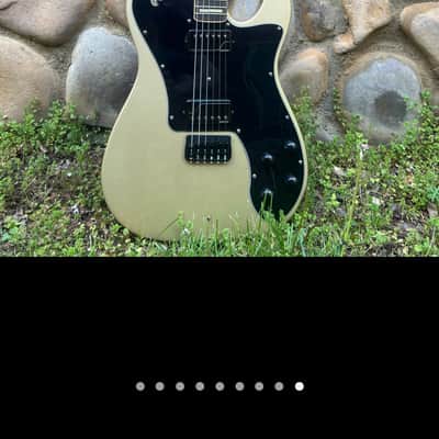Fender Partscaster Tele Deluxe Chris Shiflett 2015-2025 - Shoreline Gold image 6