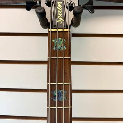 Spector NS-2 4 String Bass Made In USA, Transparent Grey with Hardshell Case - Pre Owned image 16