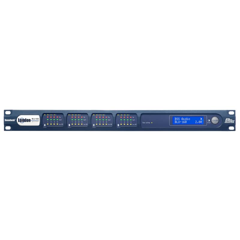 BSS BLU-160 Signal Processor With BLU Link - Mint Open Box image 1
