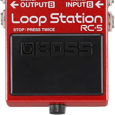 Boss RC-5 Loop Station | Advanced Looping Features in a Compact Pedal | 32-Bit AD/DA and 32-bit Floating-Point Processing | 13 Hours Record Time | Multi-Color LCD | MIDI/IO & USB Connectivity image 1