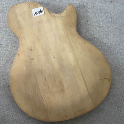 Mahogany and Basswood Guitar Single Cut Body image 1