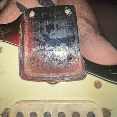 Vintage 1961 Slab Board Fender Stratocaster image 24