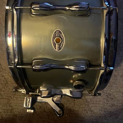 Slingerland  Magnum snare drum  1970-80 - Pewter image 8