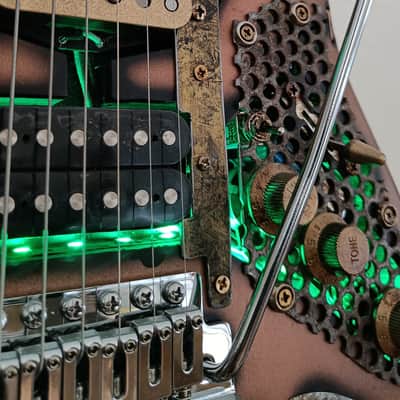 Martper Guitars Boutique Custom Shop Frankenstein SteampunkI II 2022 image 7