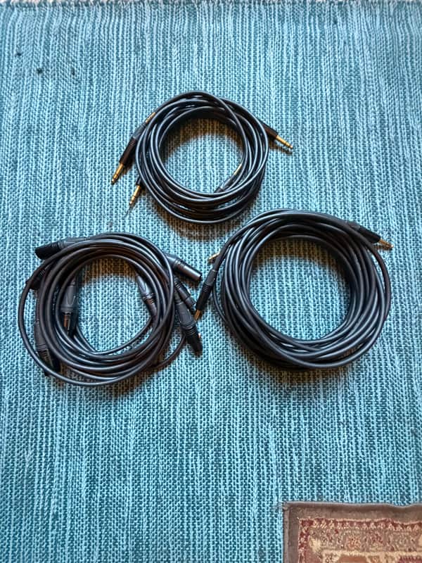 110FT of Premium Studio Cable Bundle - Mogami Gold & Oyaide (40% Off Retail!) image 1